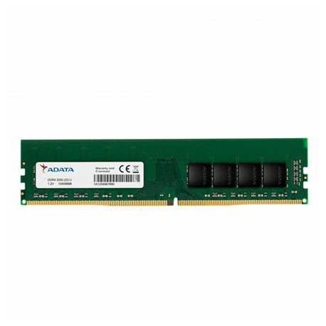 ADATA Premier Series - DDR4 - module - 8 GB - DIMM 288-pin - 3200 MHz / PC4-25600 - CL22 - 1.2 V - unbuffered - non-ECC - 0