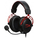 HyperX Cloud Alpha - Gaming - headset - full size - wired - 3.5 mm jack - black, red