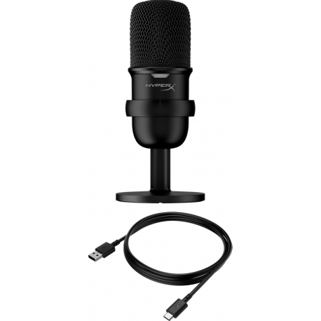 HyperX SoloCast - Microphone - USB - black - 6