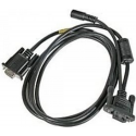 Honeywell - Serial cable - HD-15 (VGA) (M) to DB-9 (F) - 2.9 m - black - for Vuquest 3310G