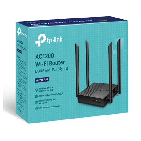 WRL ROUTER 1200MBPS 1000M/ARCHER A64 TP-LINK - 4
