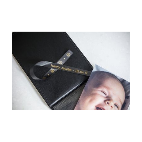 Brother TZe-R334 - Satin - gold on black - Roll (1.2 cm x 4 m) 1 cassette(s) ribbon tape - for P / N: PTD215e - 3