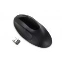 Kensington Pro Fit Ergo Wireless Mouse - Mouse - ergonomic - 5 buttons - wireless - 2.4 GHz, Bluetooth 4.0 LE - USB wireless receiver - black - retail