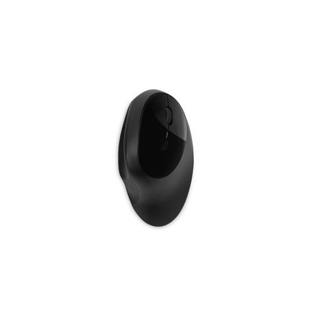 Kensington Pro Fit Ergo Wireless Mouse - Mouse - ergonomic - 5 buttons - wireless - 2.4 GHz, Bluetooth 4.0 LE - USB wireless receiver - black - retail - 1