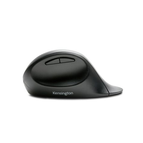 Kensington Pro Fit Ergo Wireless Mouse - Mouse - ergonomic - 5 buttons - wireless - 2.4 GHz, Bluetooth 4.0 LE - USB wireless receiver - black - retail - 4