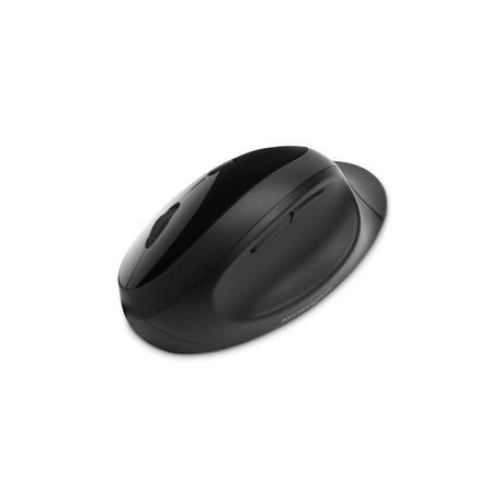 Kensington Pro Fit Ergo Wireless Mouse - Mouse - ergonomic - 5 buttons - wireless - 2.4 GHz, Bluetooth 4.0 LE - USB wireless receiver - black - retail - 5