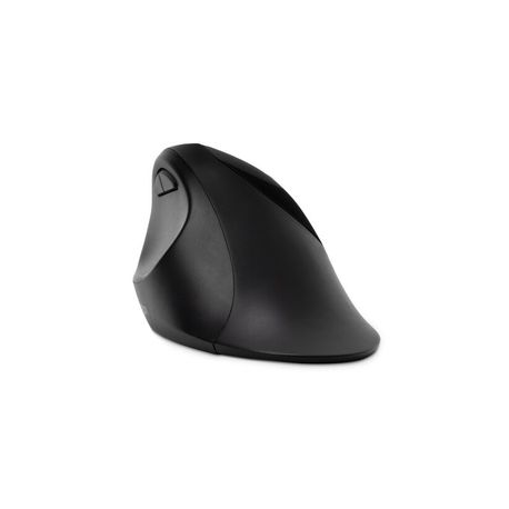 Kensington Pro Fit Ergo Wireless Mouse - Mouse - ergonomic - 5 buttons - wireless - 2.4 GHz, Bluetooth 4.0 LE - USB wireless receiver - black - retail - 8