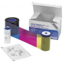 Datacard - Colour (yellow, magenta, cyan, black, Inline Topcoat) - print ribbon (colour) - for Sigma DS3