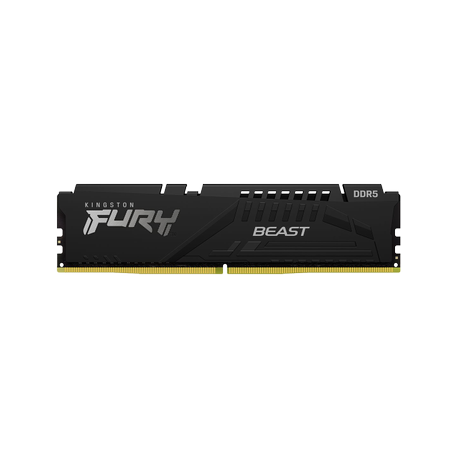 Kingston FURY Beast - DDR5 - module - 16 GB - DIMM 288-pin - 5200 MHz  /  PC5-41600 - CL40 - 1.25 V - unbuffered - on-die ECC - 0
