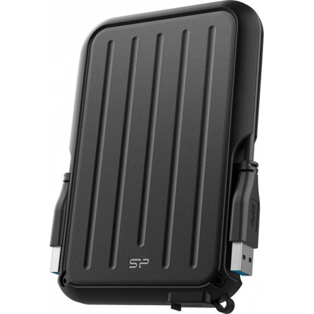 SILICON POWER Armor A66 - Hard drive - 1 TB - external (portable) - 2.5" - USB 3.2 Gen 1 - black - 0