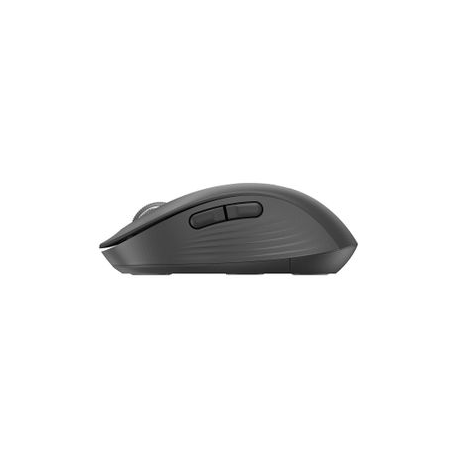 Logitech Signature M650 - Mouse - optical - 5 buttons - wireless - Bluetooth, 2.4 GHz - Logitech Logi Bolt USB receiver - graphite - 4
