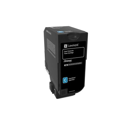 Lexmark - Cyan - original - toner cartridge LCCP, LRP, Lexmark Corporate - for Lexmark CS720de, CS720dte, CS725de, CS725dte, CX725de, CX725dhe, CX725dthe - 0