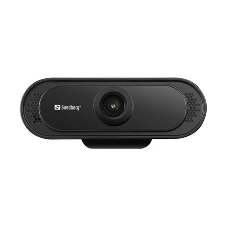 Sandberg Saver - Webcam - colour - 2 MP - 1920 x 1080 - 1080p - audio - USB 2.0 - 2