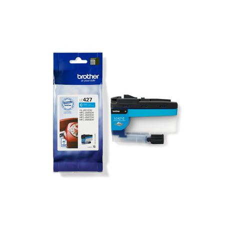 Brother LC427C - Cyan - original - ink cartridge - for Brother HL-J6010, MFC-J4335, MFC-J4340, MFC-J4345, MFC-J4440, MFC-J4535, MFC-J4540 - 1