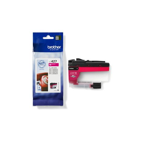 Brother LC427M - Magenta - original - ink cartridge - for Brother MFC-J4335, MFC-J4340, MFC-J4345, MFC-J4440, MFC-J4535, MFC-J4540 - 1