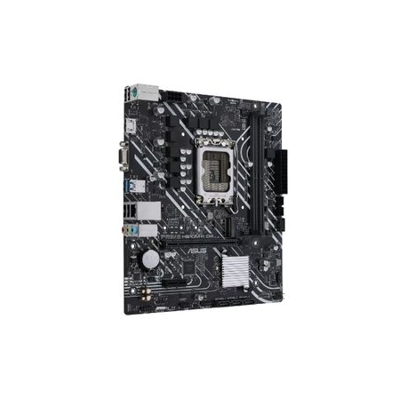ASUS PRIME H610M-K D4 - Motherboard - micro ATX - LGA1700 Socket - H610 Chipset - USB 3.2 Gen 1, USB 3.2 Gen 2 - Gigabit LAN - onboard graphics (CPU required) - HD Audio (8-channel) - 1