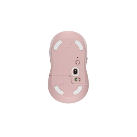 Logitech Signature M650 - Mouse - optical - 5 buttons - wireless - Bluetooth, 2.4 GHz - Logitech Logi Bolt USB receiver - rose - 2