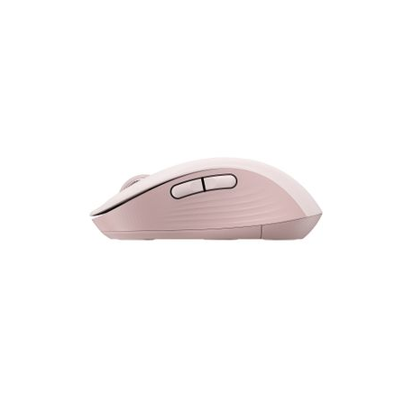Logitech Signature M650 - Mouse - optical - 5 buttons - wireless - Bluetooth, 2.4 GHz - Logitech Logi Bolt USB receiver - rose - 4