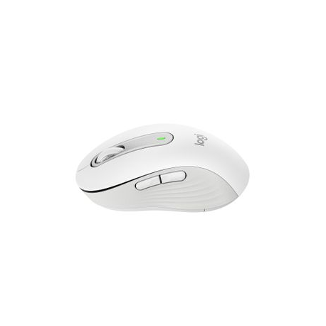 Logitech Signature M650 - Mouse - optical - 5 buttons - wireless - Bluetooth, 2.4 GHz - Logitech Logi Bolt USB receiver - off-white - 4