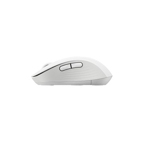 Logitech Signature M650 - Mouse - optical - 5 buttons - wireless - Bluetooth, 2.4 GHz - Logitech Logi Bolt USB receiver - off-white - 5