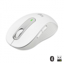 Logitech Signature M650 for Business - Mouse - wireless - Bluetooth, 2.4 GHz - Logitech Logi Bolt USB receiver - off-white