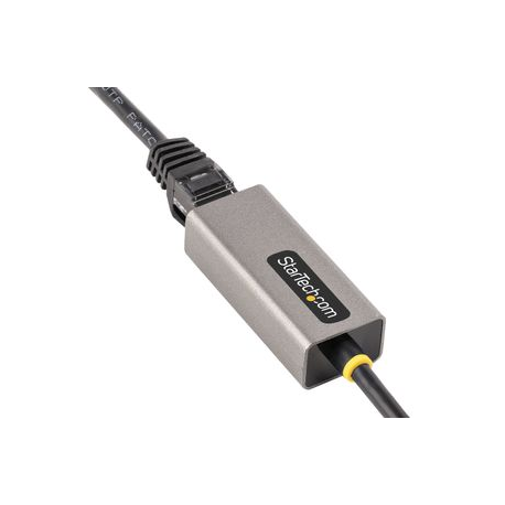 StarTech.com USB to Ethernet Adapter, USB 3.0 to 10 / 100 / 1000 Gigabit Ethernet LAN Converter for Laptops, 11.8in (30cm) Attached Cable, USB to RJ45 Adapter, USB NIC Adapter, Ethernet Dongle - USB Network Adapter (USB31000S2) - Network adapter - USB 3.2 Gen 1 - Gigabit Ethernet x 1 - space grey - 5