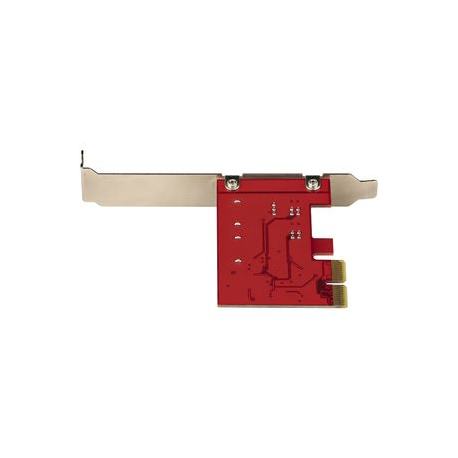 StarTech.com 2 Port PCIe SATA Expansion Card - 6Gbps - Full / Low Profile - PCI Express to SATA Adapter / Controller - ASM1062R SATA RAID - PCIe to SATA Converter - Storage controller - SATA 6Gb / s - low profile - RAID 0, 1, JBOD - PCIe 2.0 x2 - red - 4