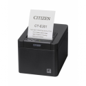 Citizen CT-E301 - Receipt printer - two-colour (monochrome) - direct thermal - Roll (7.95 cm), Roll (5.75 cm) - 203 dpi - up to 250 mm / sec - USB 2.0, LAN, RS232 - cutter - black