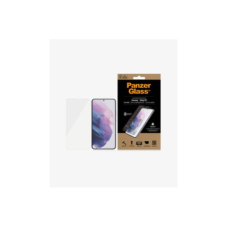 PanzerGlass - Screen protector for mobile phone - glass - Crystal Clear - for Samsung Galaxy S22 - 2