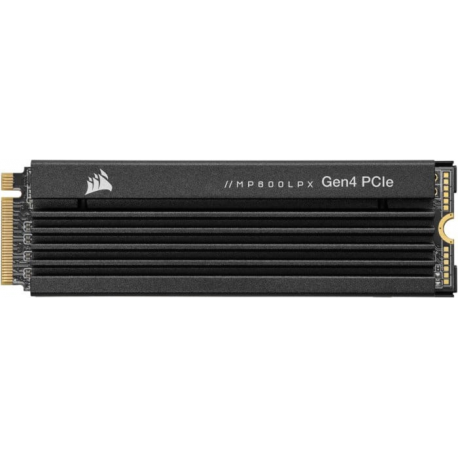 CORSAIR MP600 PRO LPX - Solid state drive - 2 TB - internal - M.2 2280 - PCI Express 4.0 x4 (NVMe) - 256-bit AES - integrated heatsink - 0