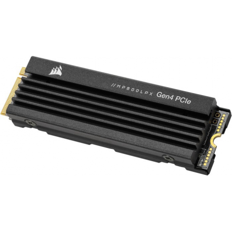 CORSAIR MP600 PRO LPX - Solid state drive - 2 TB - internal - M.2 2280 - PCI Express 4.0 x4 (NVMe) - 256-bit AES - integrated heatsink - 4