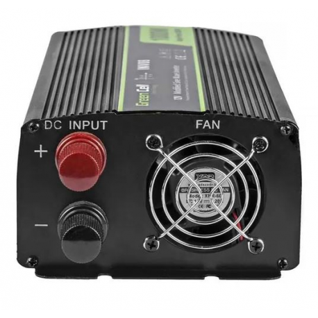 Green Cell - DC to AC power inverter - 12 V - 1000 Watt - black - 3