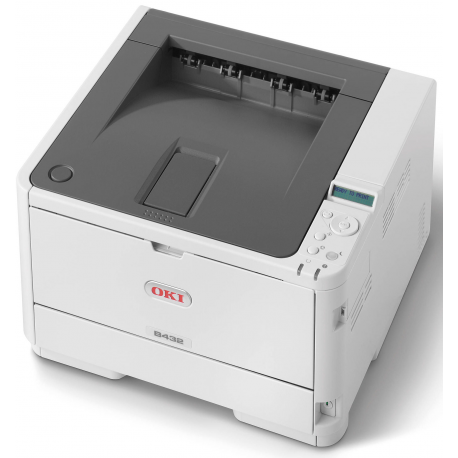 OKI B432dn - Printer - B / W - Duplex - LED - A4 / Legal - 1200 x 1200 dpi - up to 40 ppm - capacity: 350 sheets - USB 2.0, Gigabit LAN - 2