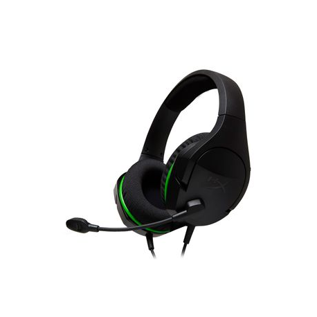 HyperX CloudX Stinger Core - Headset - full size - wired - 3.5 mm jack - black, green - 0