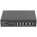 Lanberg RSFE-16P-2C-250 - Switch - unmanaged - 16 x 10 / 100 (PoE+) + 2 x combo Gigabit SFP / RJ-45 (uplink) - rack-mountable - PoE+ (250 W)