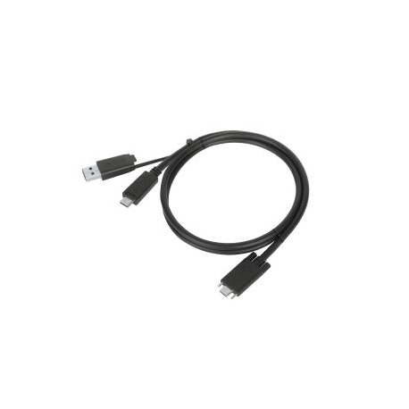 Targus - USB cable kit - thumbscrews - black - for Targus Universal, Universal DV4K, USB-C Universal QUAD 4K, USB-C Universal QUAD HD - 5