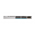 Cisco Catalyst 9300L - Network Advantage - switch - L3 - 24 x 10 / 100 / 1000 + 4 x 10 Gigabit SFP+ (uplink) - rack-mountable