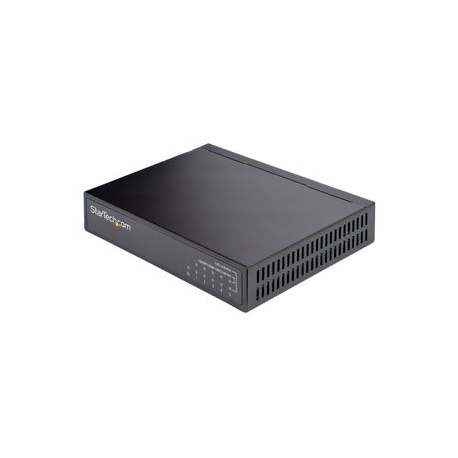 StarTech.com Unmanaged 2.5G Switch, 5 Port Gigabit Switch, 2.5GBASE-T Unmanaged Ethernet Switch, Network Switch, Desk / Wall Mount, Backwards Compatible w / 10 / 100 / 1000Mbps devices - 2.5 Gb Network Switch (DS52000) - Switch - unmanaged - 5 x 10 / 100 / 1000 / 2.5G - desktop, wall-mountable - DC power - 0