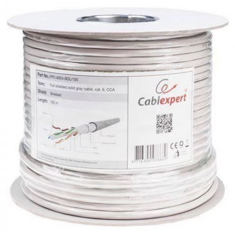cablexpert - Bulk cable - 305 m - UTP - CAT 6 - solid - grey - 1
