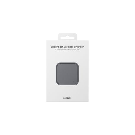 Samsung EP-P2400 - Wireless charging pad - 15 Watt - 2.77 A - AFC - dark grey - 7
