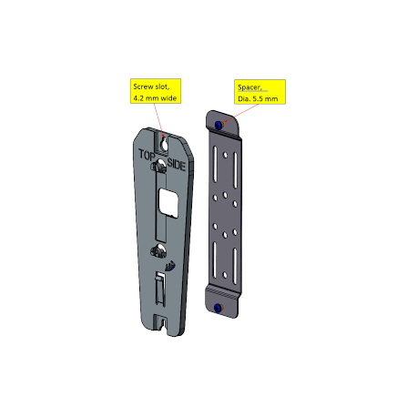 BRACKET ADAPTER PLATE DS6878 TO DS8178 - 1