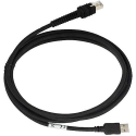 Zebra - Data cable - USB (M) to RJ-45 (10 pin) (M) - 2 m - molded, straight connector - for Digital Scanner DS3608-SR; Zebra DS3608-HD, DS3608-HP