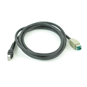 Zebra - PoweredUSB cable - USB PlusPower (M) - 5  /  12 V - 2.13 m - for Symbol DS7708; Digital Scanner DS3608, DS3678; Zebra DS3608, DS3678, DS7708