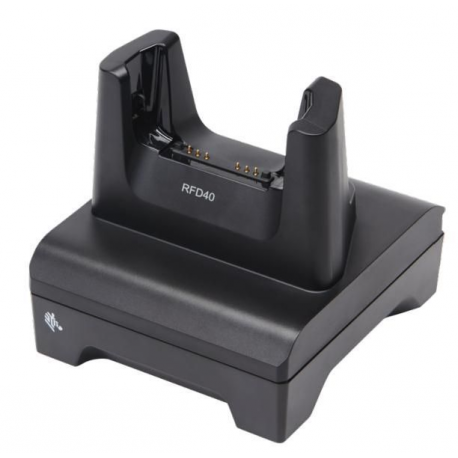 Zebra Single Slot Cradle - Docking cradle - for Zebra RFD40 UHF RFID Standard Sled - 0