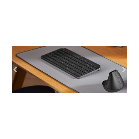 Logitech Lift Vertical Ergonomic Mouse - Vertical mouse - ergonomic - optical - 6 buttons - wireless - Bluetooth, 2.4 GHz - Logitech Logi Bolt USB receiver - rose - 26
