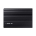 Samsung T7 Shield MU-PE1T0S - Solid state drive - encrypted - 1 TB - external (portable) - USB 3.2 Gen 2 (USB-C connector) - 256-bit AES - black