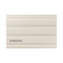 Samsung T7 Shield MU-PE2T0K - Solid state drive - encrypted - 2 TB - external (portable) - USB 3.2 Gen 2 (USB-C connector) - 256-bit AES - beige