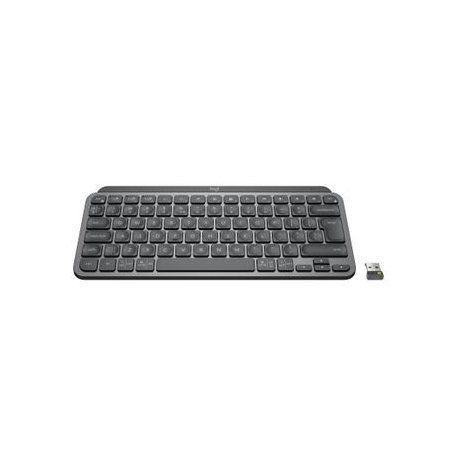 Logitech MX Keys Mini for Business - Keyboard - backlit - wireless - Bluetooth LE - QWERTY - International English - graphite - 1