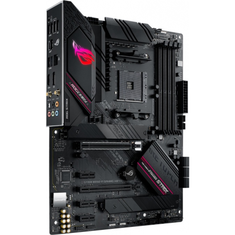 ASUS ROG STRIX B550-F GAMING WIFI II - Motherboard - ATX - Socket AM4 - AMD B550 Chipset - USB-C Gen2, USB 3.2 Gen 1, USB 3.2 Gen 2 - 2.5 Gigabit LAN, Wi-Fi, Bluetooth - onboard graphics (CPU required) - HD Audio (8-channel) - 6