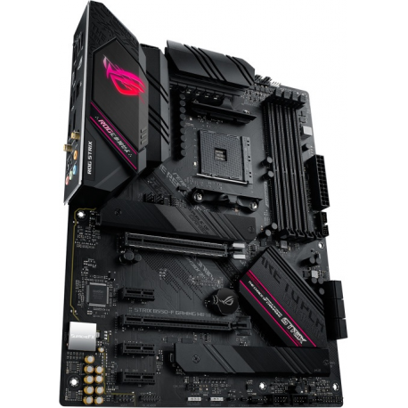 ASUS ROG STRIX B550-F GAMING WIFI II - Motherboard - ATX - Socket AM4 - AMD B550 Chipset - USB-C Gen2, USB 3.2 Gen 1, USB 3.2 Gen 2 - 2.5 Gigabit LAN, Wi-Fi, Bluetooth - onboard graphics (CPU required) - HD Audio (8-channel) - 8
